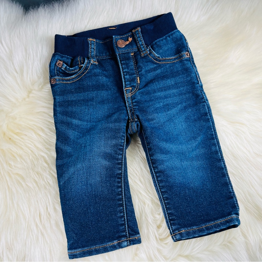 Baby GAP elastic waist jeans 6-12 months